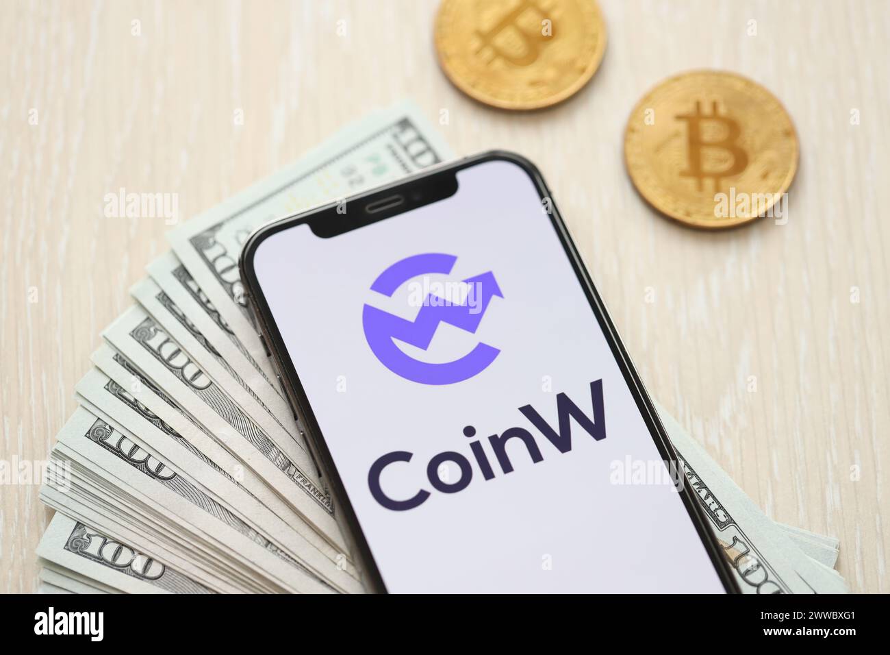 Coinw logo hi-res stock photography and images - Alamy