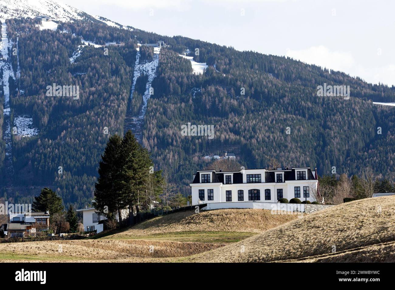 Villa By Rene Benko In Innsbruck-Igls, Tyrol, Austria Stock Photo