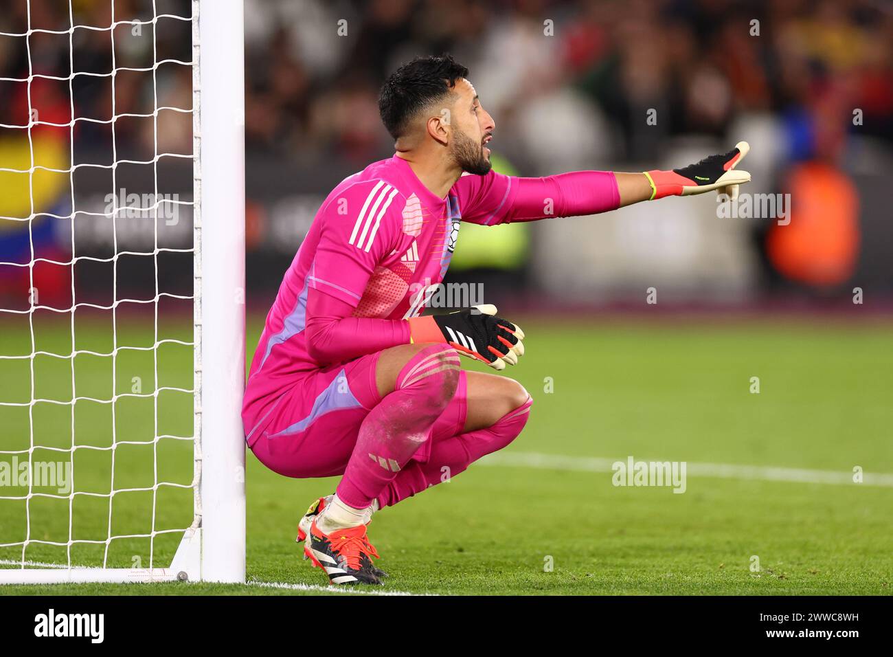 London Stadium, London, UK. 22nd Mar, 2024. International Football Friendly, Spain versus Colombia; Camilo Vargas of Colombia Credit: Action Plus Sports/Alamy Live News Stock Photo
