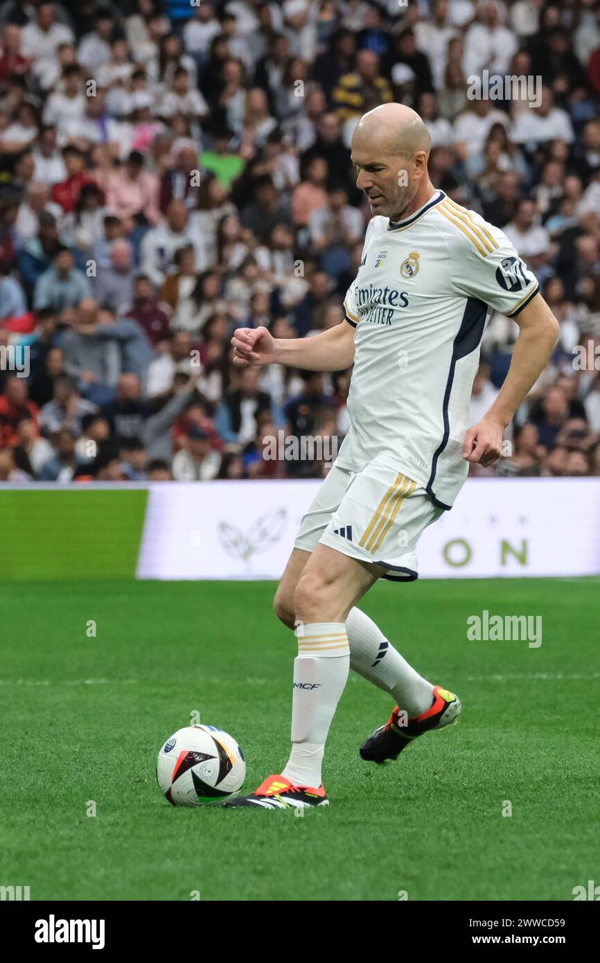 Zinedine Zidane on during the Corazon Classic 2024 charity