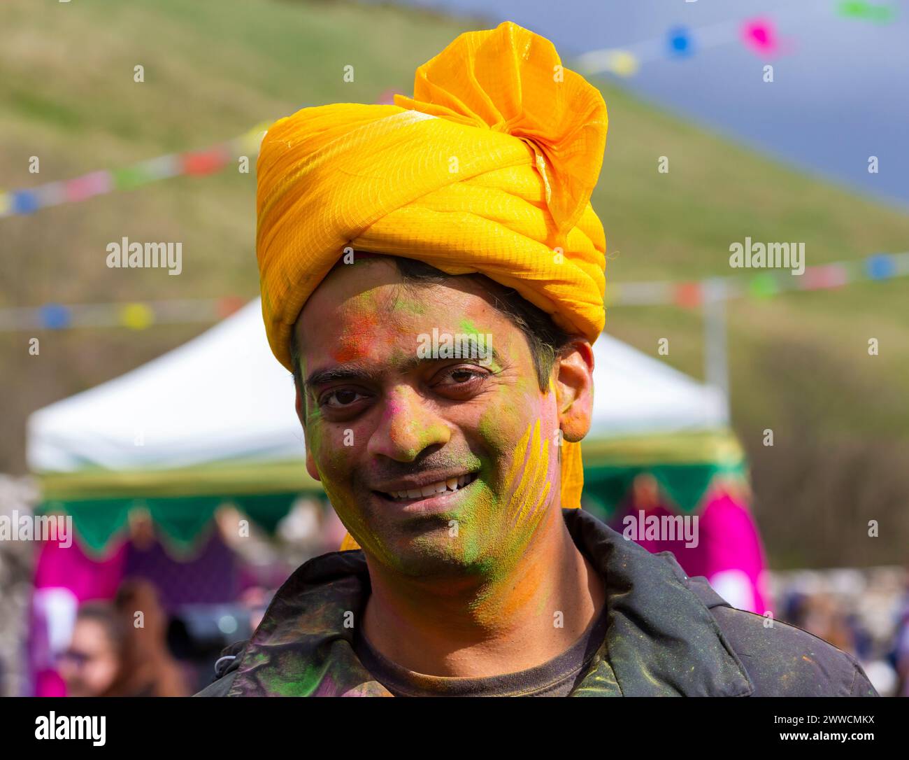 holi paint fight bournemouth