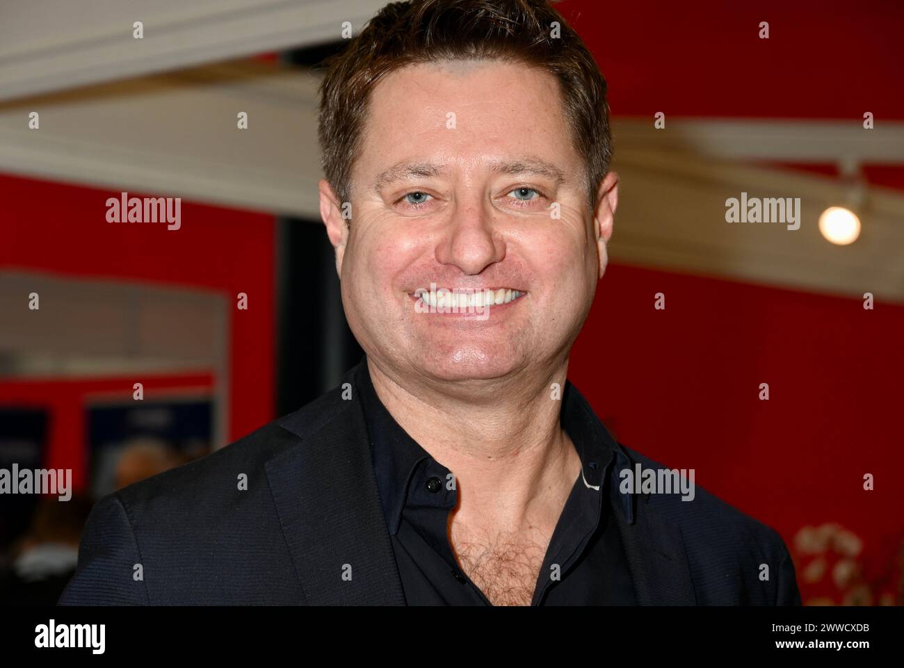 George Clarke, Ideal Home Show 2024, Olympia, London, UK Stock Photo