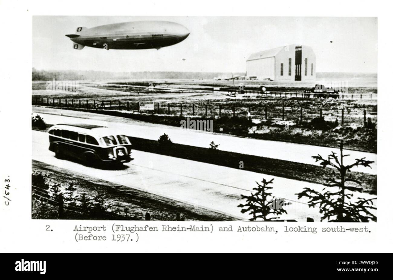 ドイツ 戦前絵葉書 ヒンデンブルク号 1937年 Hindenburg