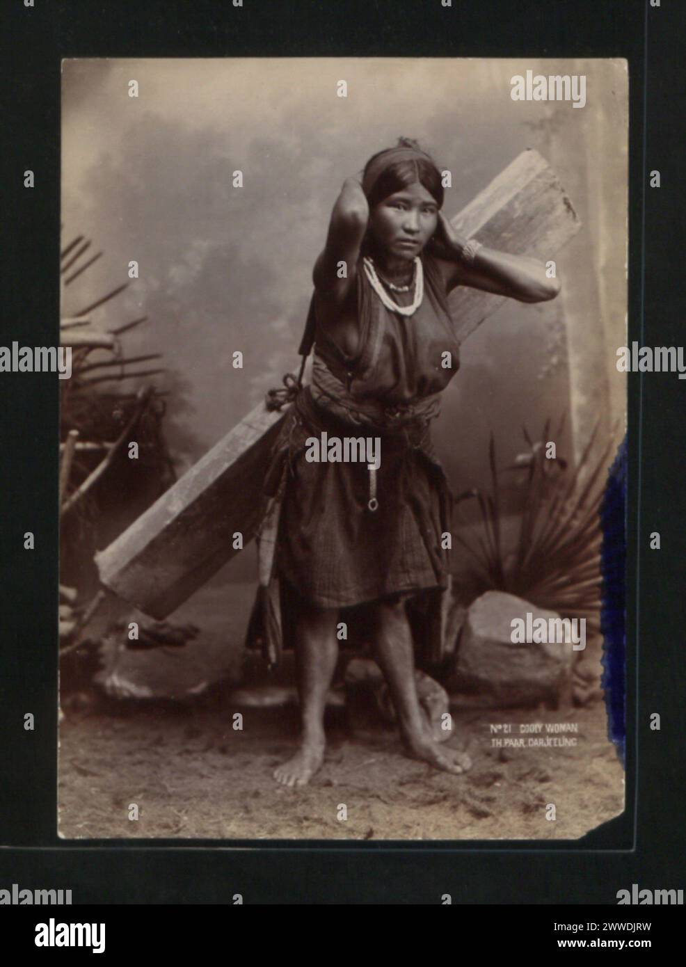 Description: No21 Cooly woman Th Paar, Darjeeling. Location: Darjeeling, India india, asia, darjeeling, asiathroughalens Stock Photo