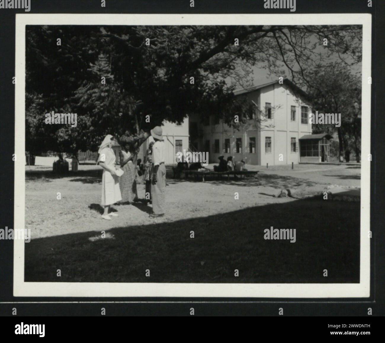 Description: Bansang Hospital, MacCarthy Island Division. In the ...