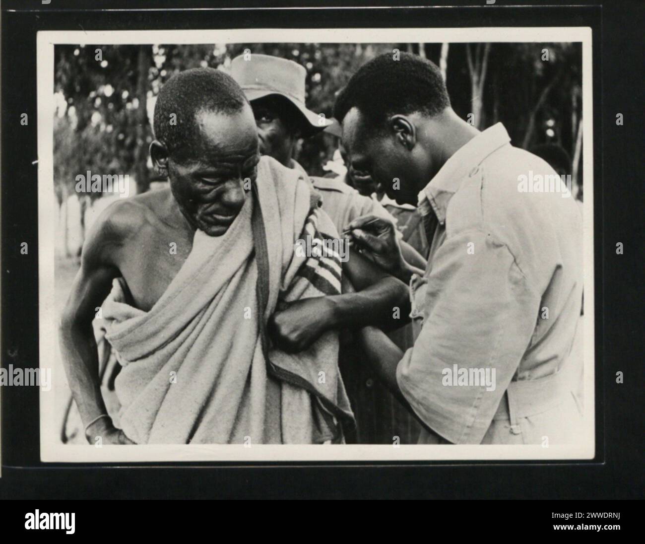 Description: K. 23886. British Official Photograph (Kenya) Location: Kenya vintage, kenya, africa Stock Photo