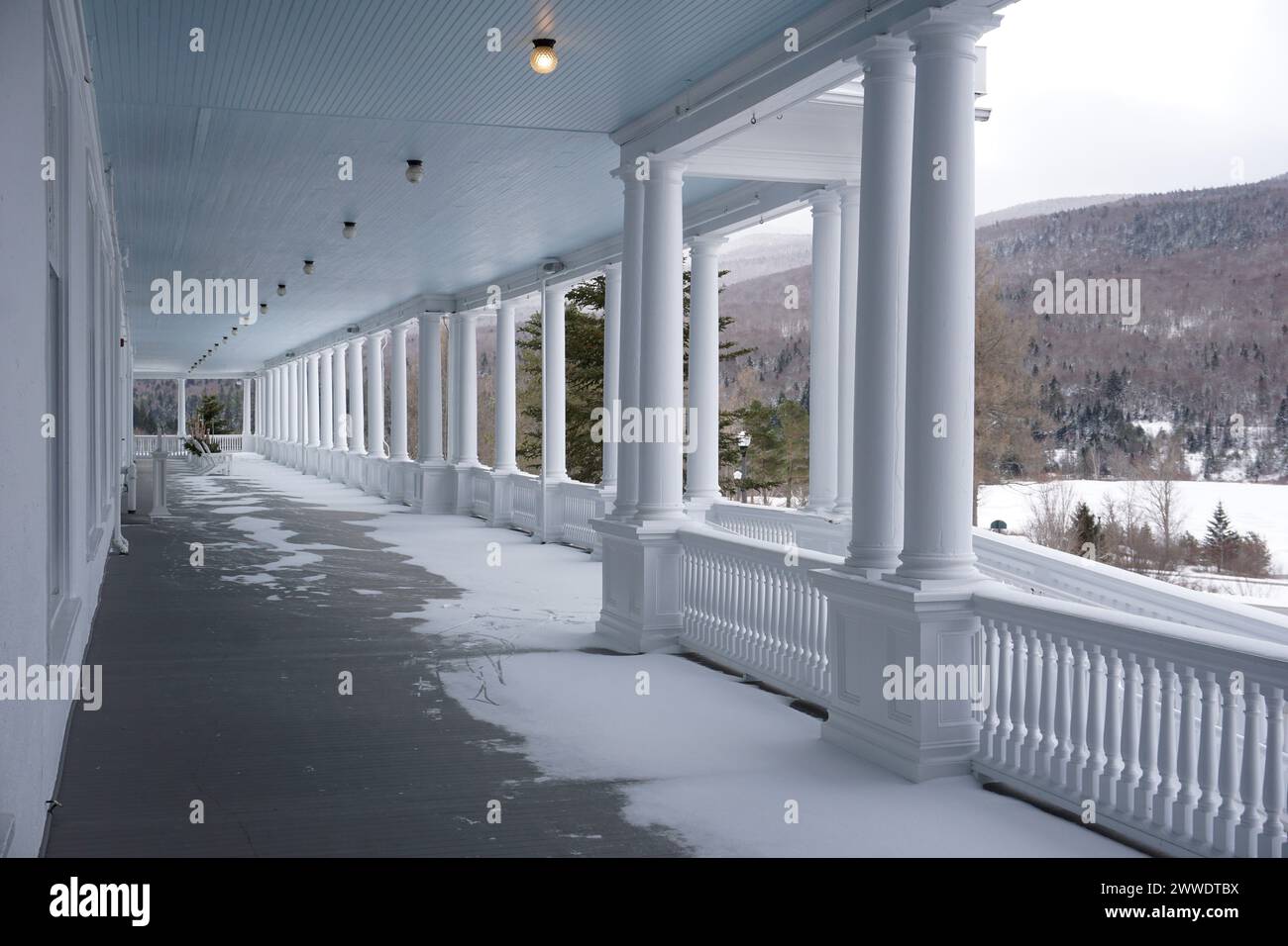 The Omni Mount Washington Hotel, New Hampshire Stock Photo