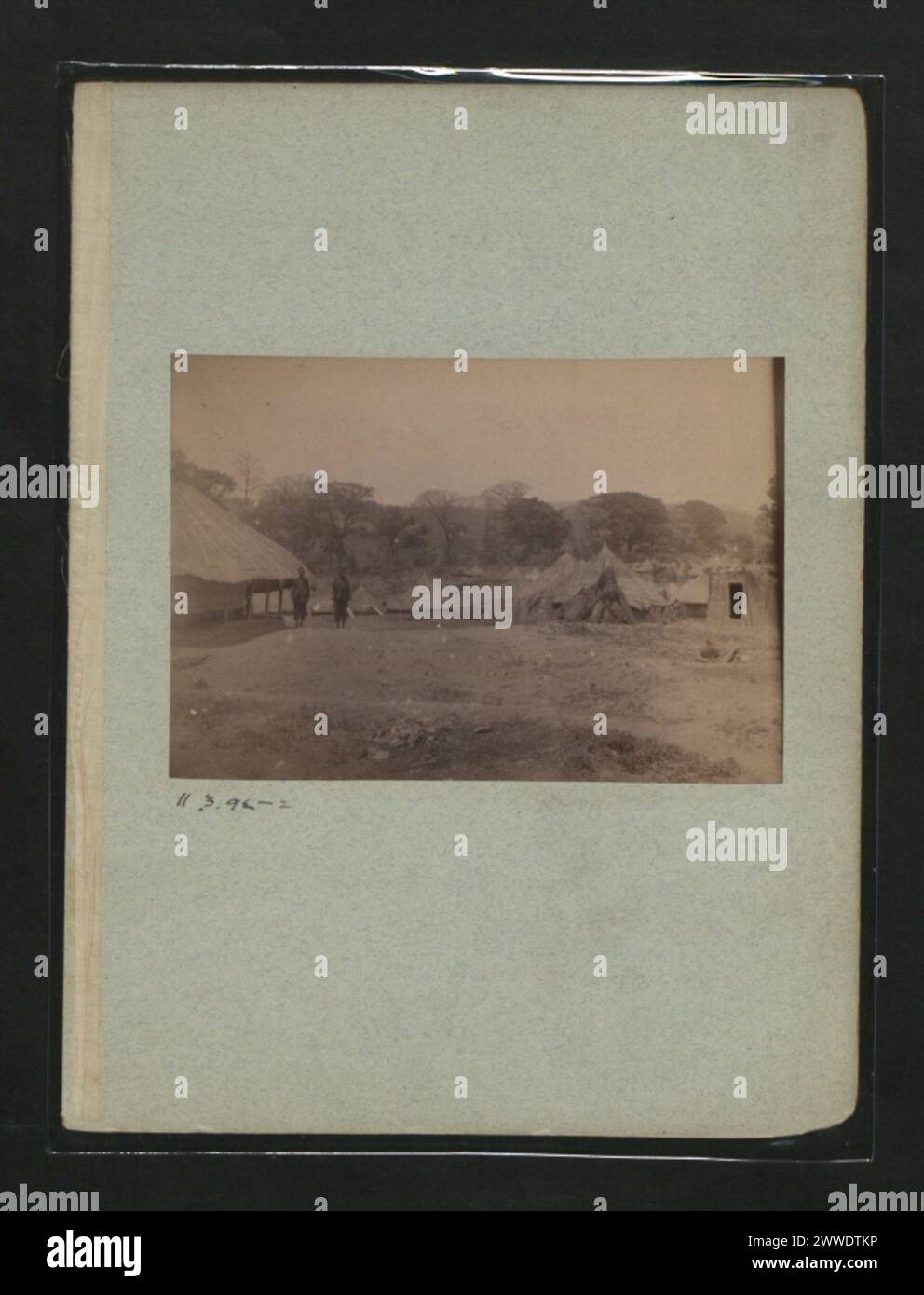 Photograph taken on 11 March 1892 in Falaba, Sierra Leone, Africa ...