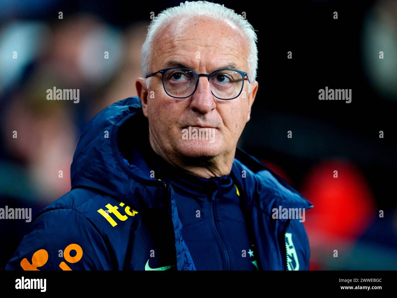Brazil manager Dorival Junior ahead of a international friendly match at Wembley Stadium, London. Picture date: Saturday March 23, 2024. Stock Photo