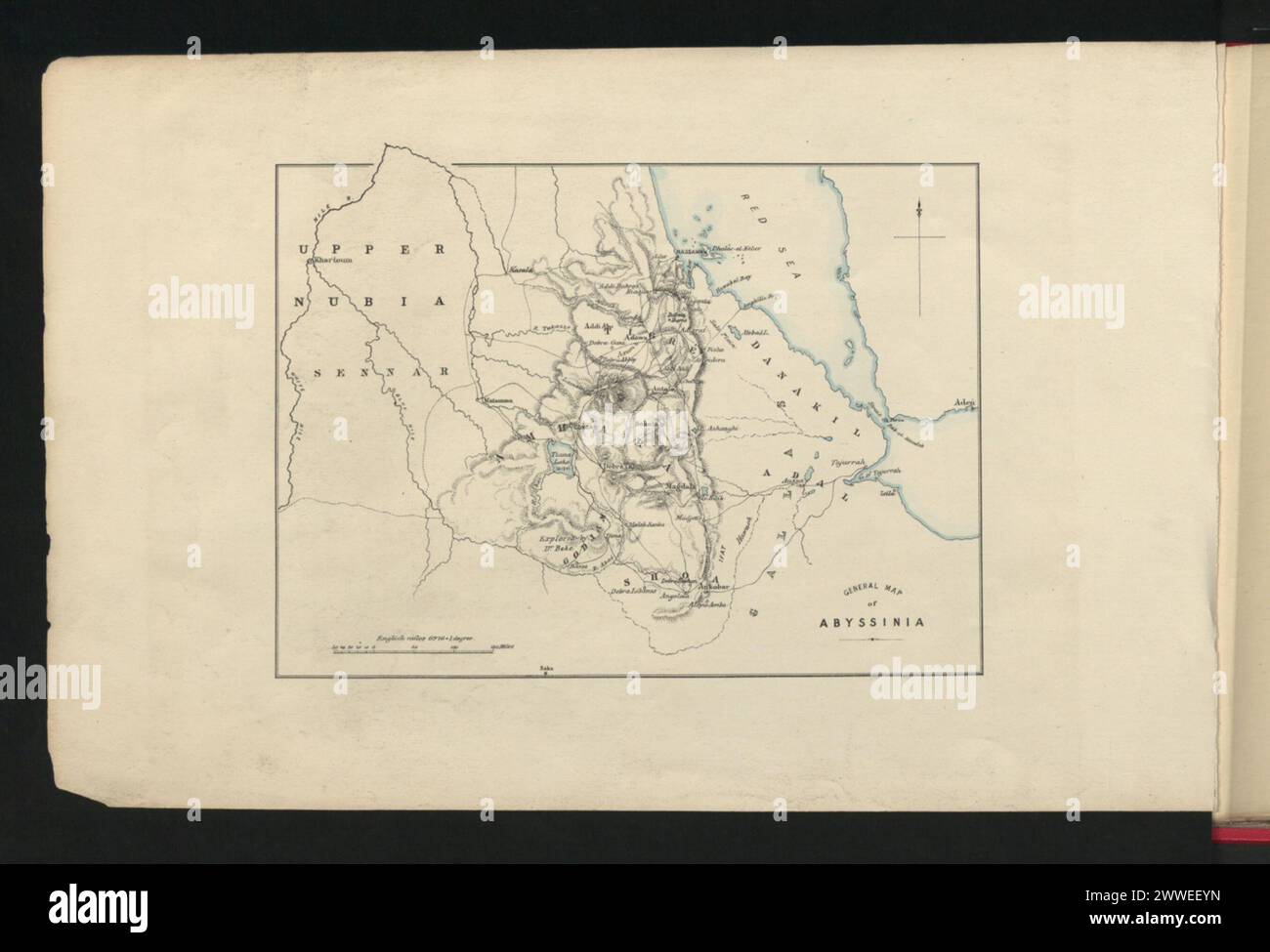 Map of abyssinia hi-res stock photography and images - Alamy