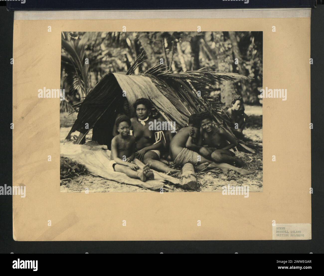 Description: Scene. Rennell Islands. British Solomons Location: Rennell ...
