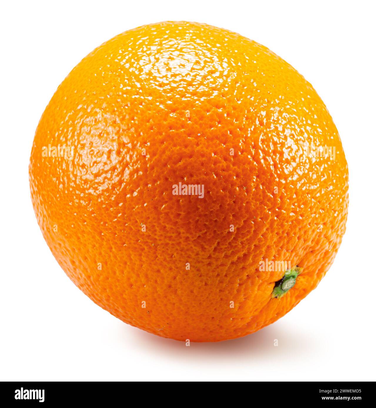 orange isolated on white background. Clipping path. Stock Photo