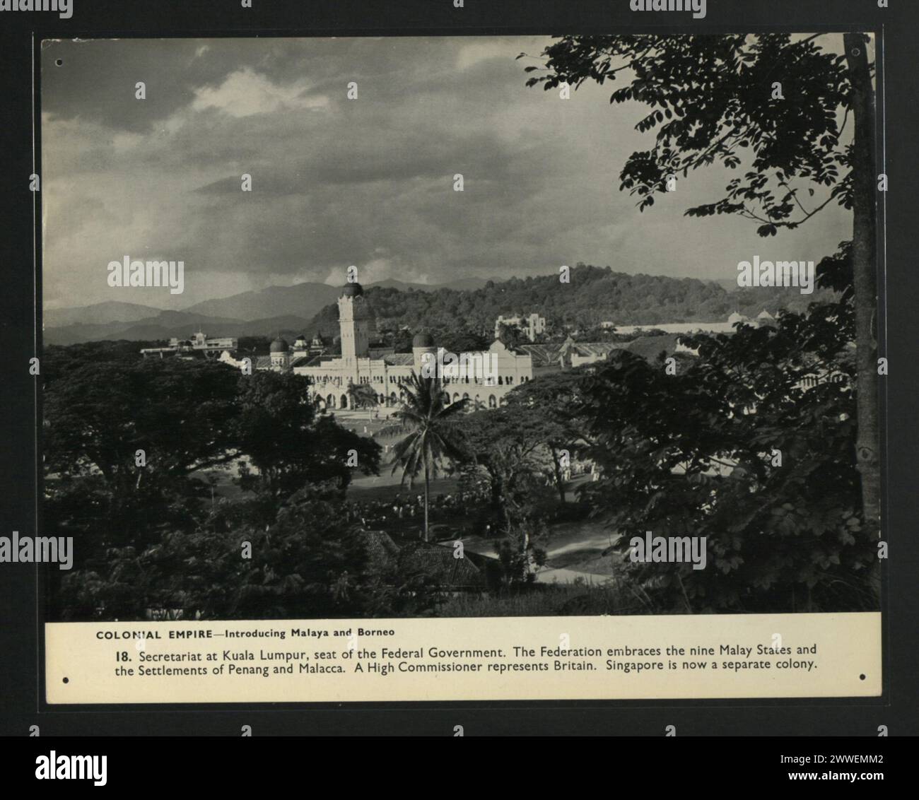 The Federal Secretariat In Kuala Lumpur Served As The Seat Of The the-federal-secretariat-in-kuala-lumpur-served-as-the-seat-of-the