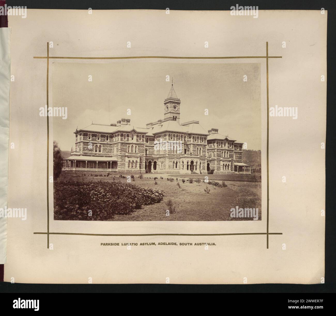 Metan Intutation Parkside Lunatic Asylum in Adelaide, South Australia, opened in 1876 as ...
