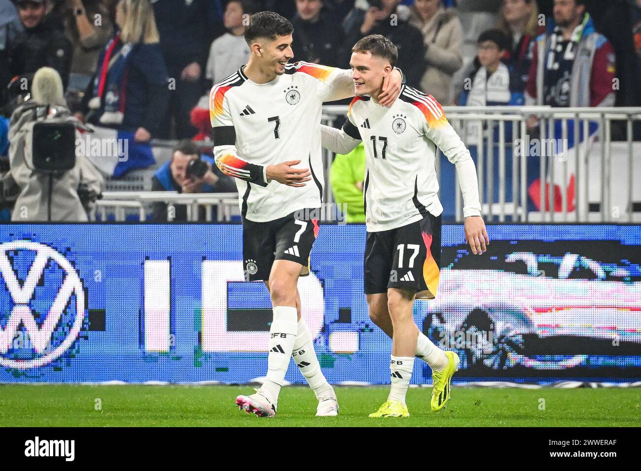 Decines Charpieu, France. 23rd Mar, 2024. Florian WIRTZ of Germany