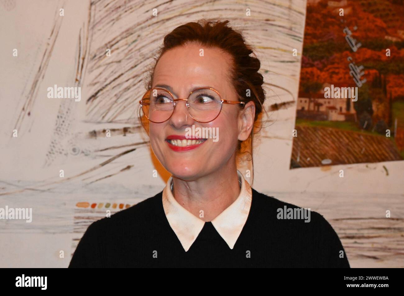 Leipziger Buchmesse 2024, Lesung in Leipzig. Foto Claudia Michelsen