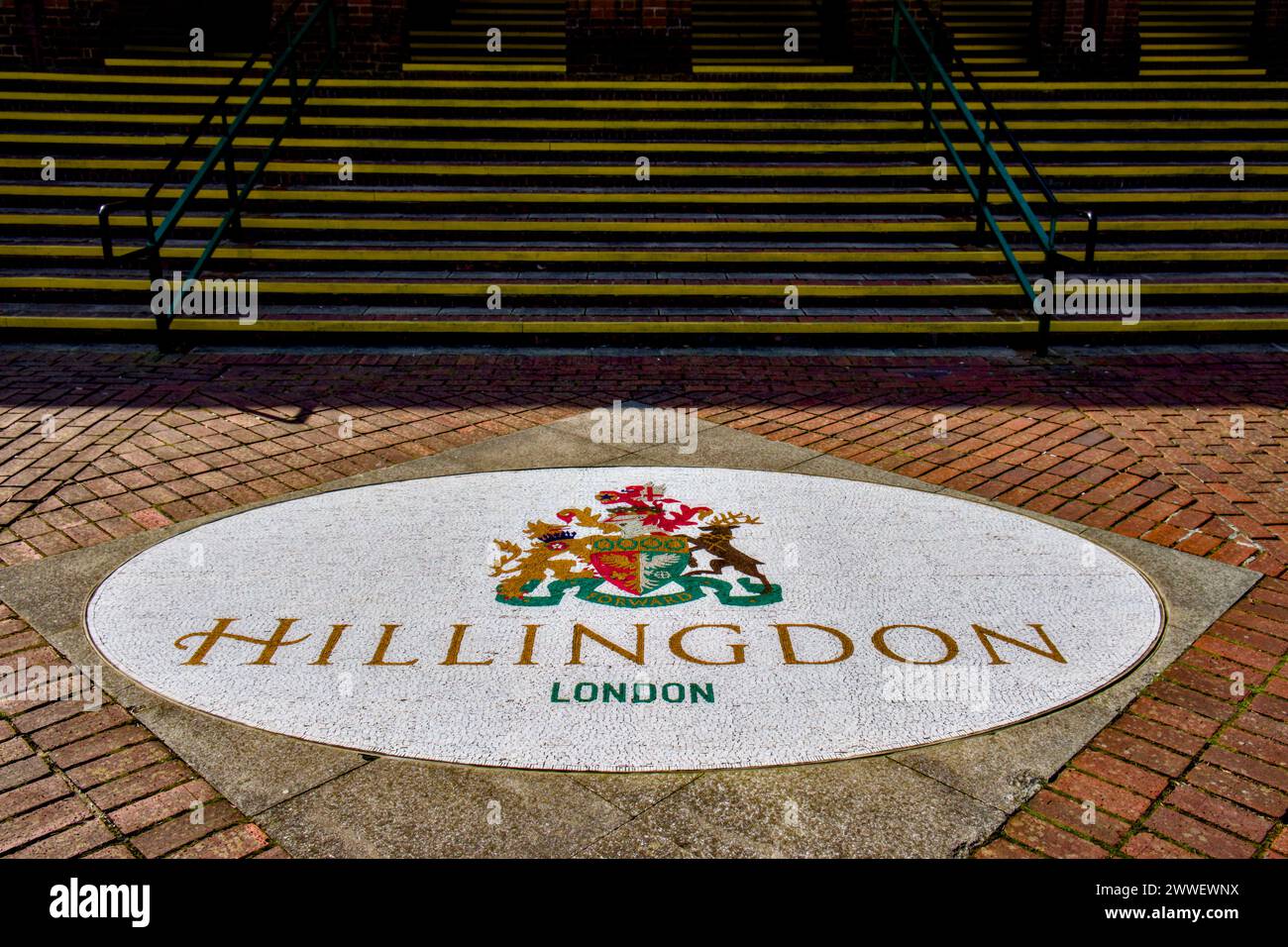 London Borough of Hillingdon Civic Centre, Uxbridge, Borough of Hillingdon, London, England, UK Stock Photo