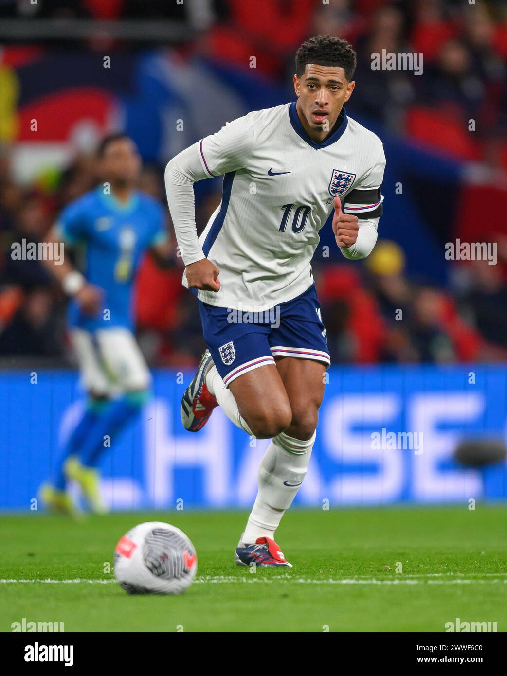 London, UK. 23 Mar 2024 England v Brazil International Friendly
