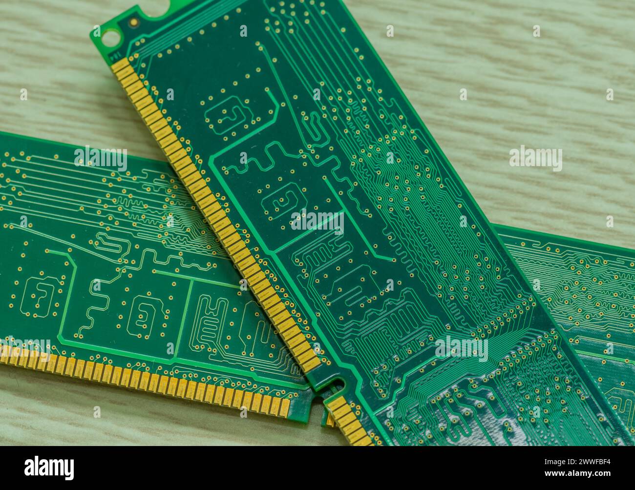 Green circuitry hi-res stock photography and images - Alamy