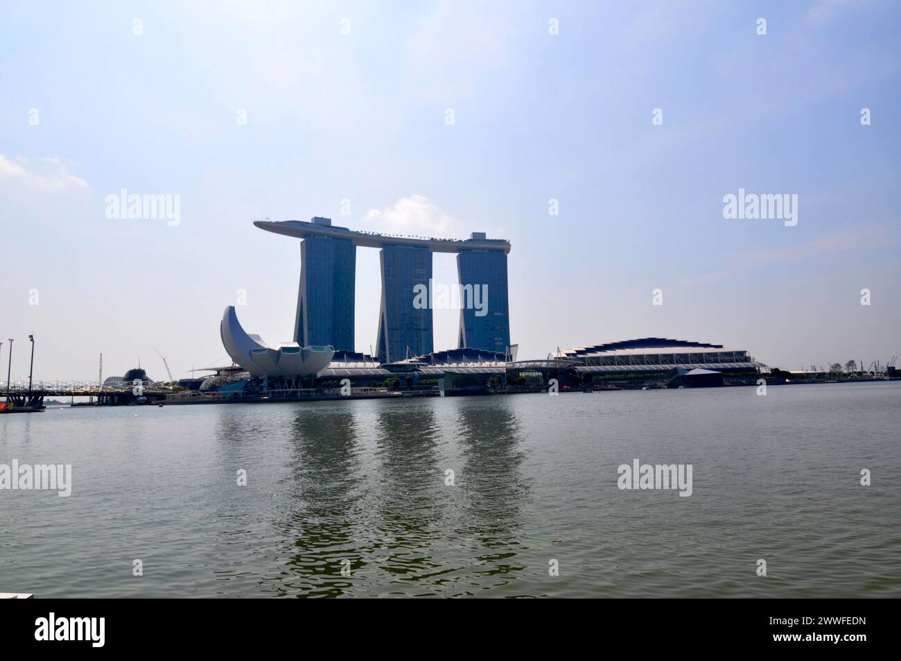Singapore view marina bay hi-res stock photography and images - Alamy