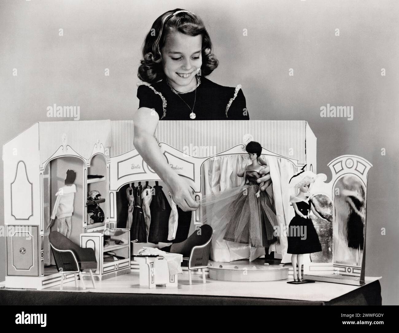 Barbie doll 1963 hi res stock photography and images Alamy