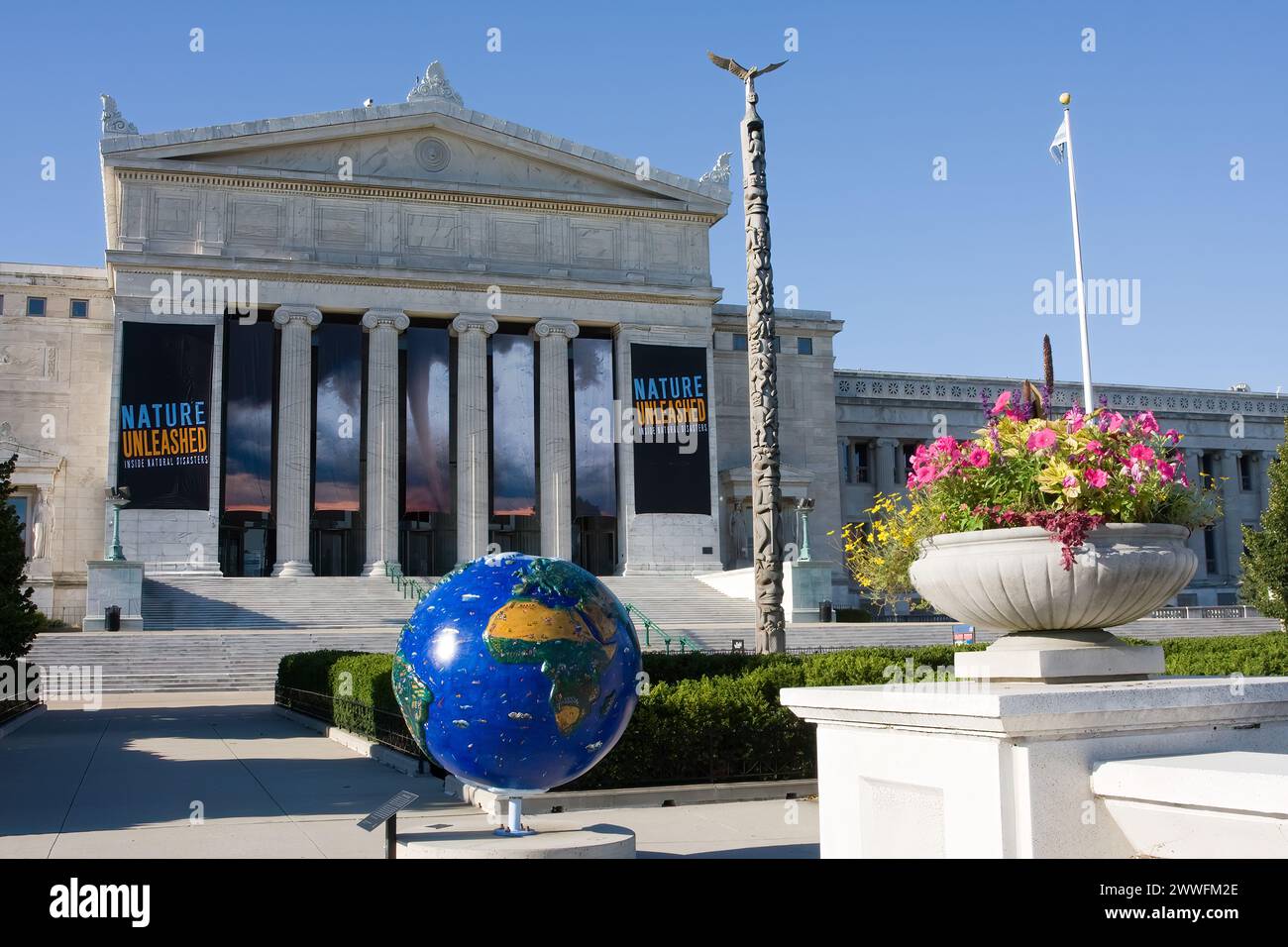 Chicago, Illinois.  Field Museum of Natural History. Stock Photo