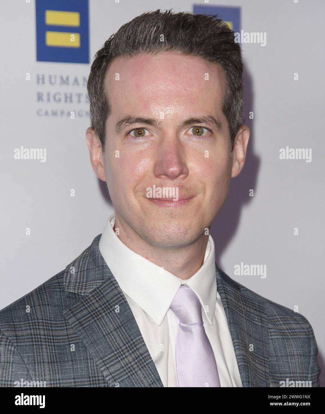 Los Angeles, USA. 24th Mar, 2024. John Hartman arrives at the Human Rights Campaign