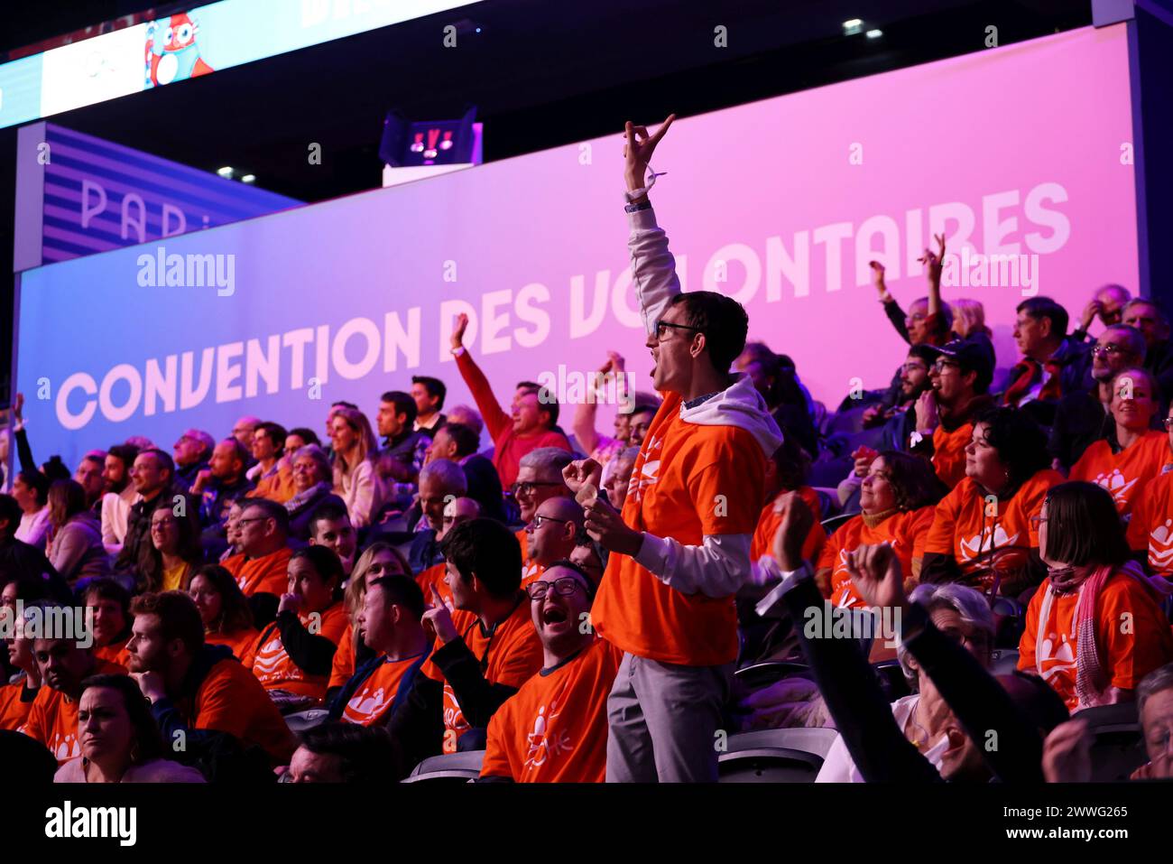 © PHOTOPQR/LE PARISIEN/Delphine Goldsztejn ; Paris ; 23/03/2024 ; JO