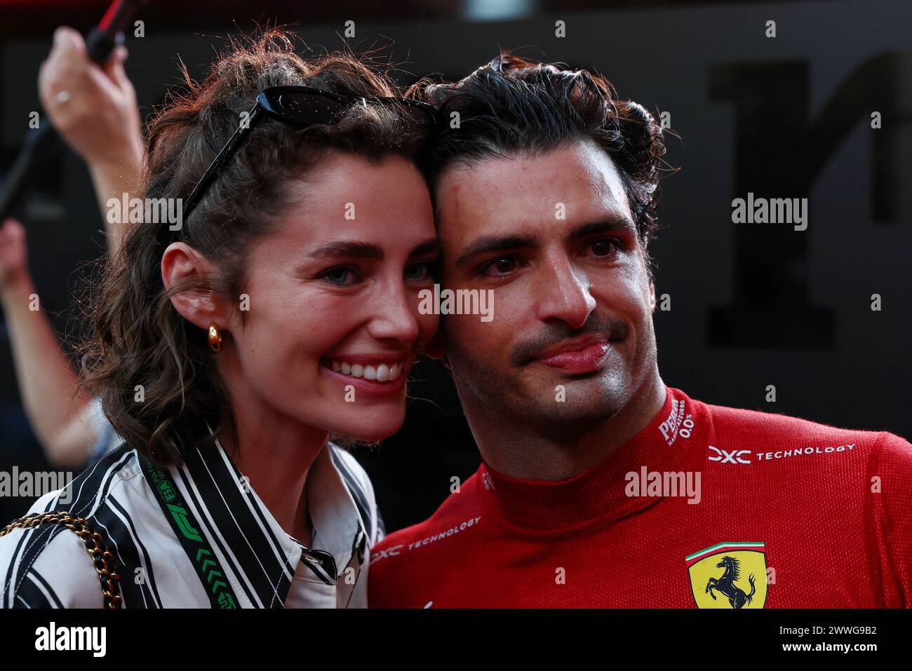 Carlos sainz rebecca donaldson hi-res stock photography and images - Alamy