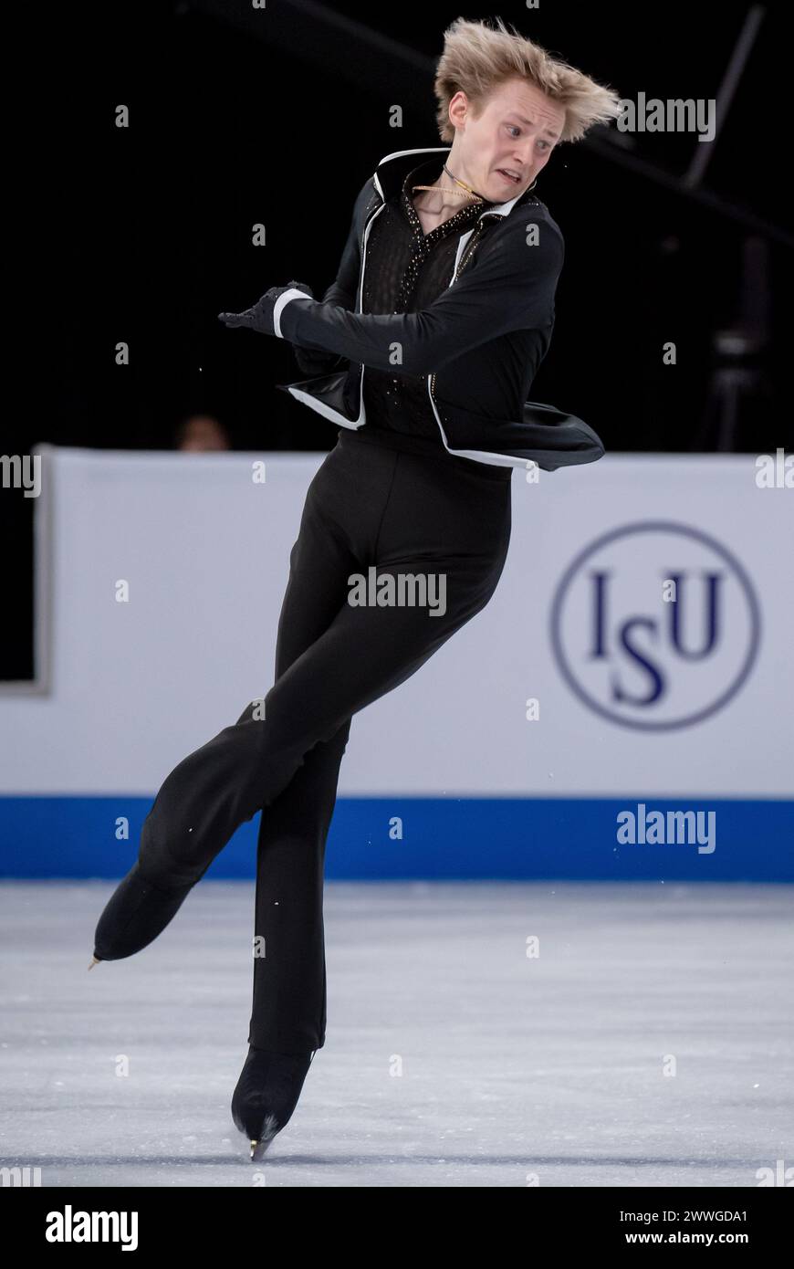 Montreal, Canada. 23rd Mar, 2024. Ilia Malinin of the United States