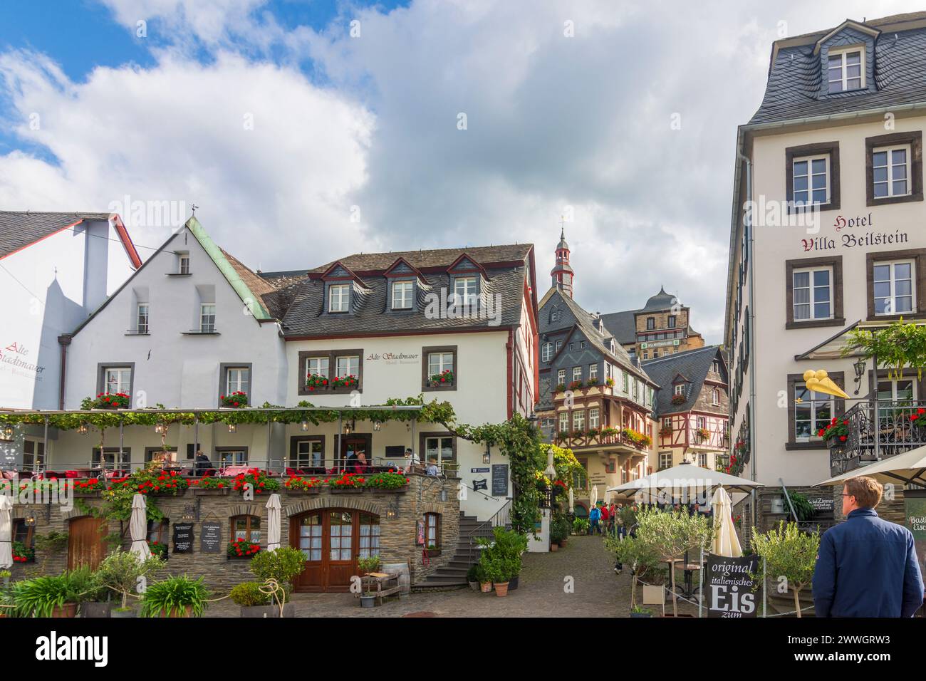 Beilstein: Beilstein Old Town in Mosel, Rheinland-Pfalz, Rhineland-Palatinate, Germany Stock Photo