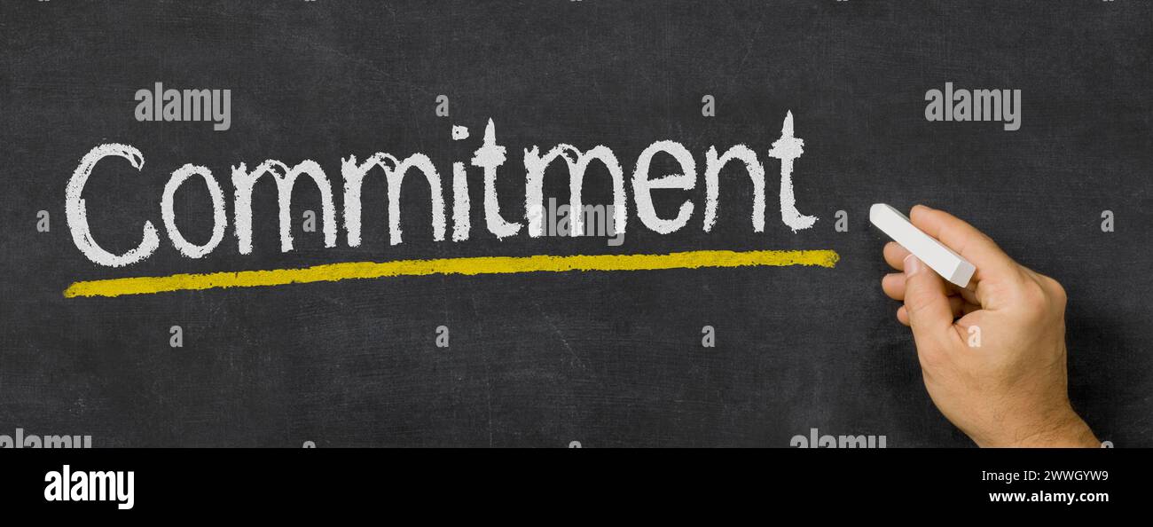 Sign of commitment hi-res stock photography and images - Alamy