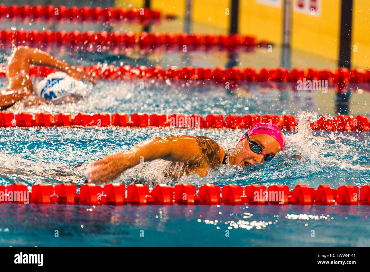 Anna EGOROVA (FFN), women 400m Freestyle swimming final, during the