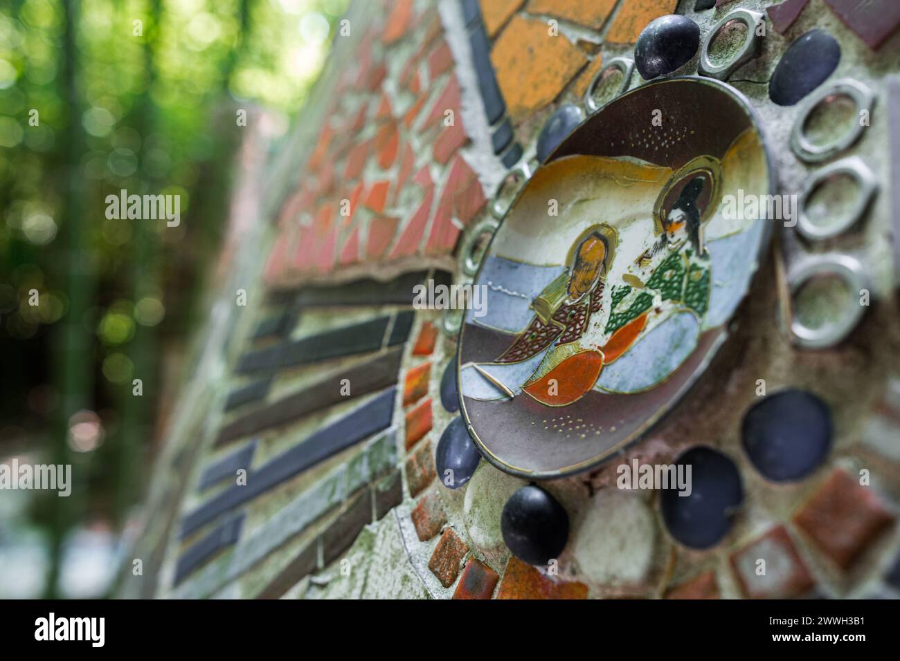 Porcelain mosaic hi-res stock photography and images - Alamy