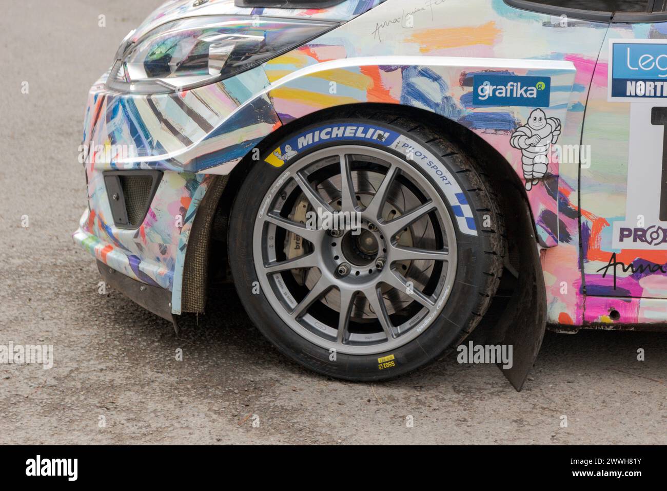 Proton Iris R5. North West Stages Rally 2024 Stock Photo Alamy
