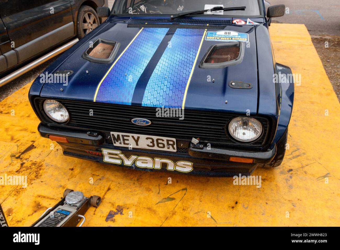 Ford Escort Mark 2. North West Stages Rally 2024 Stock Photo Alamy