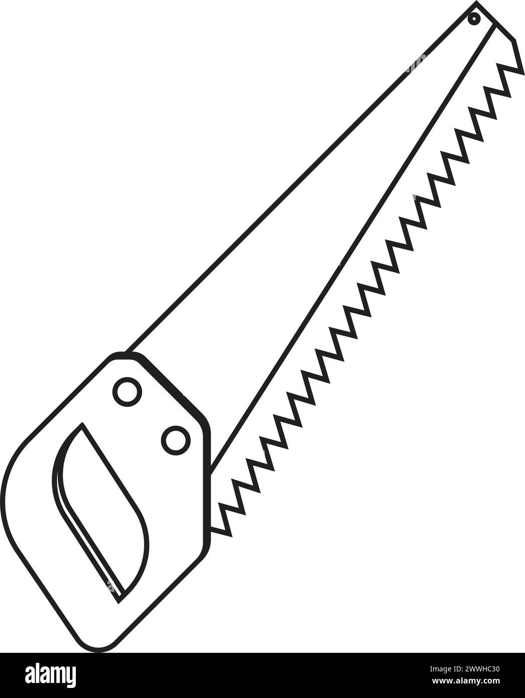 Saw icon vector illustration template design Stock Vector Image Art