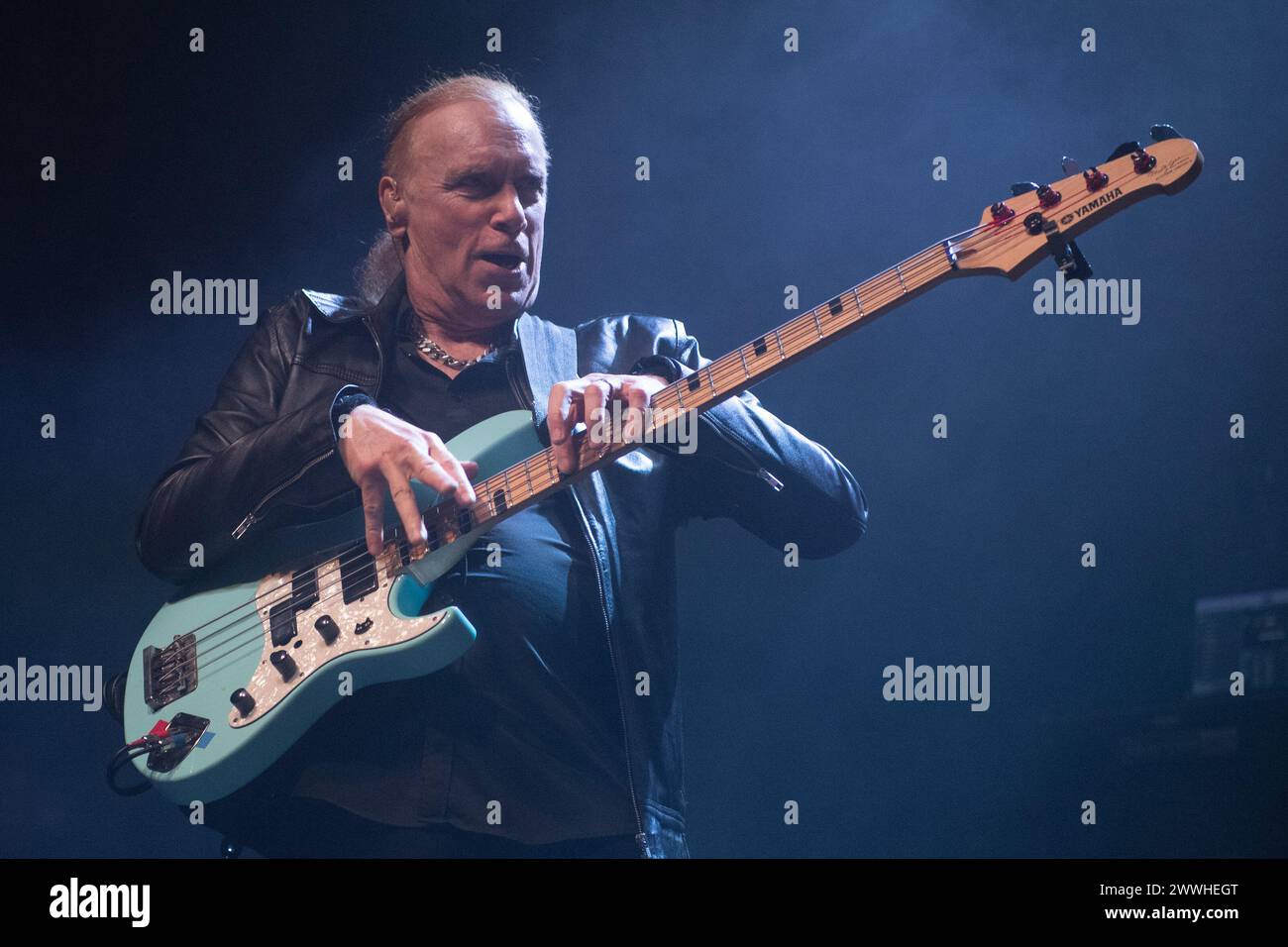 London, UK. 23 Mar 2024. (L-R) - Bassist Billy Sheehan of American Rock ...