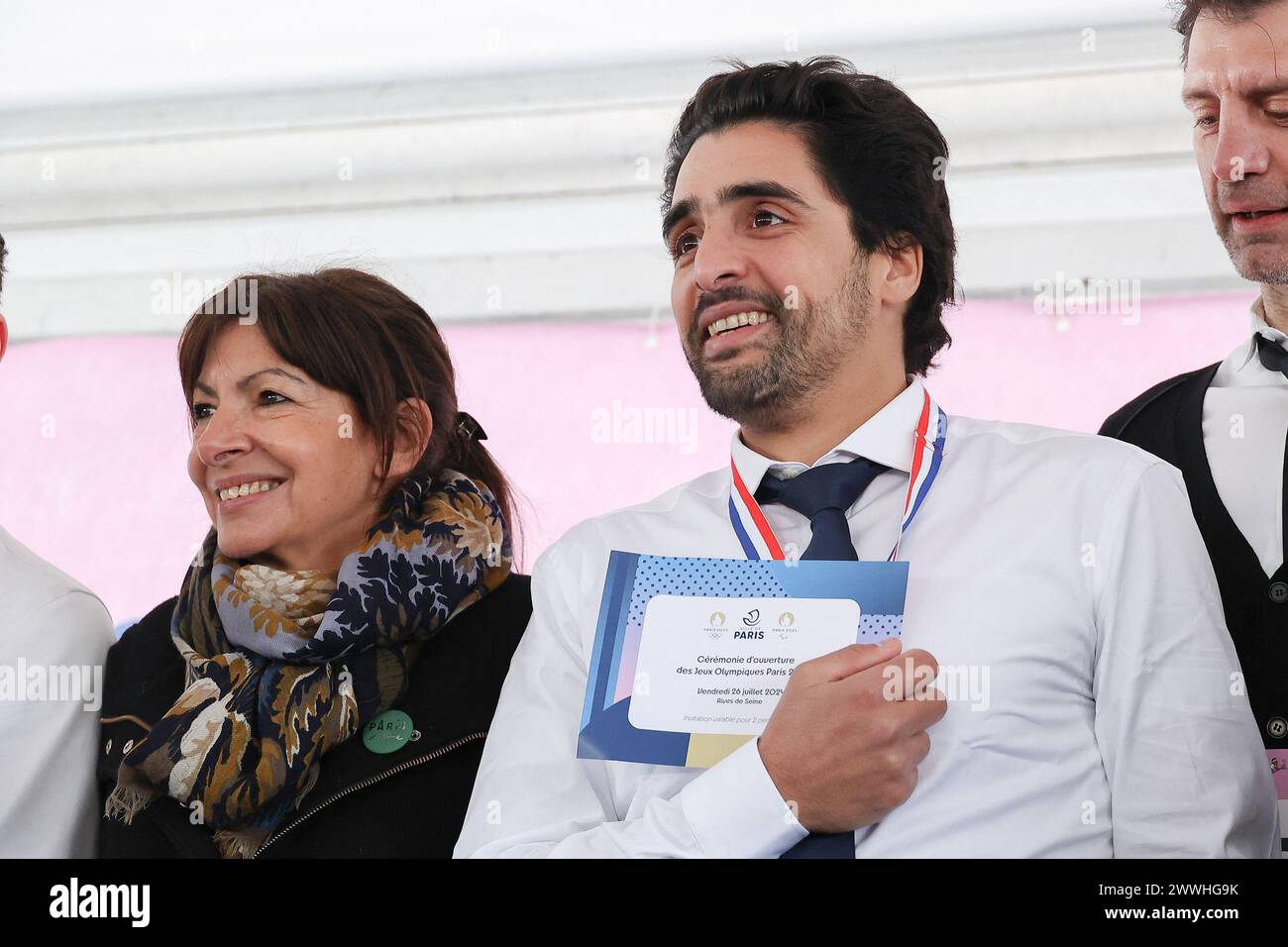 Paris, France. 24th Mar, 2024. 'La course des cafes' 'The Bistro race