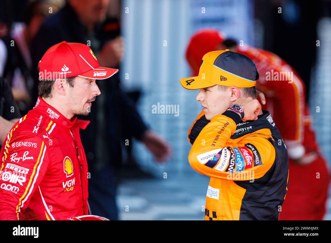 Leclerc after race hires stock photography and images Alamy
