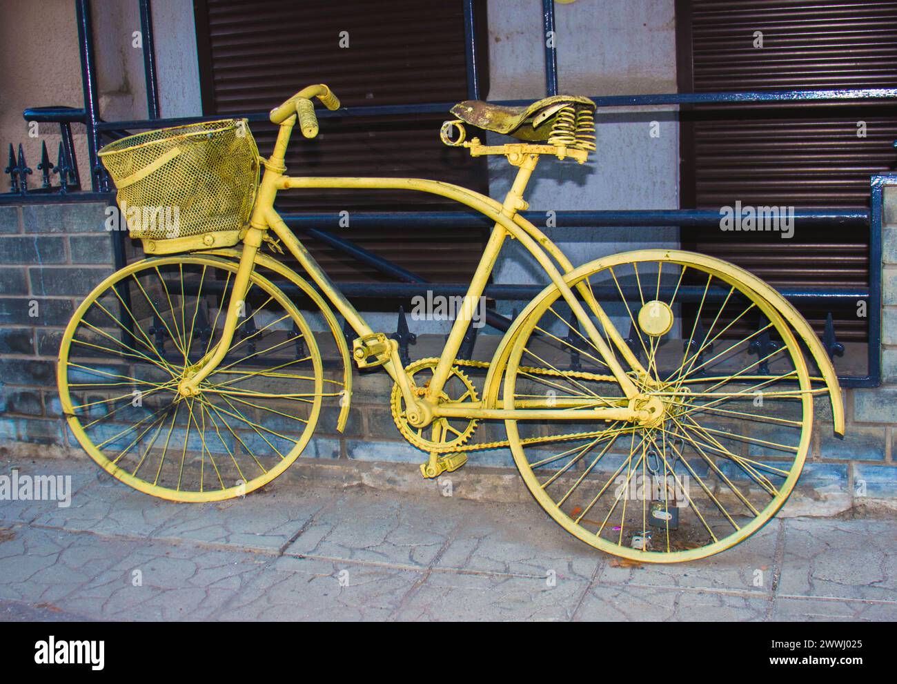 Vintage trade bicycle hi-res stock photography and images - Alamy