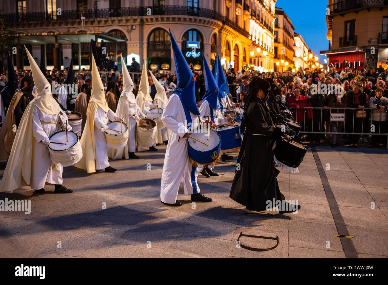 Holy Week Proclamation Procession that symbolizes the beginning of nine