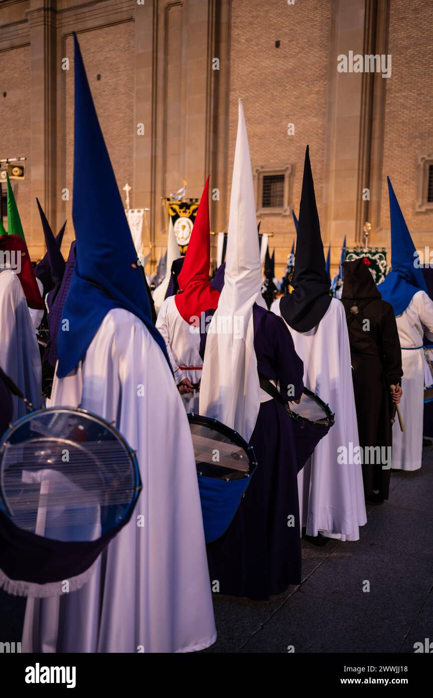 Holy Week Proclamation Procession that symbolizes the beginning of nine