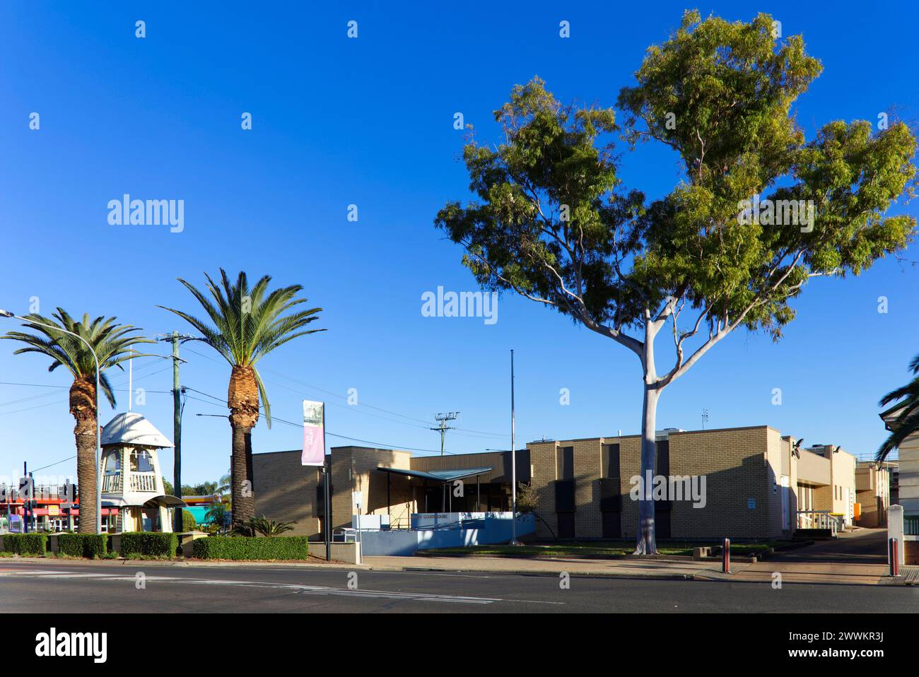 Magistrates and District Court Cunningham Street Dalby Queensland Australia Stock Photo