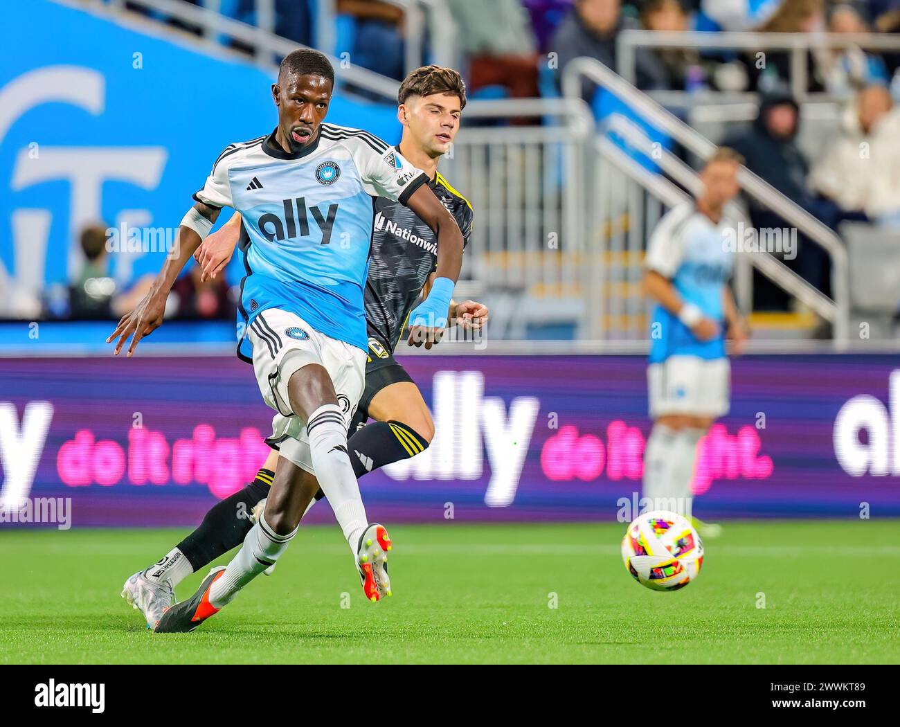 Charlotte, North Carolina, USA. 23rd Mar, 2024. Charlotte FC midfielder ...