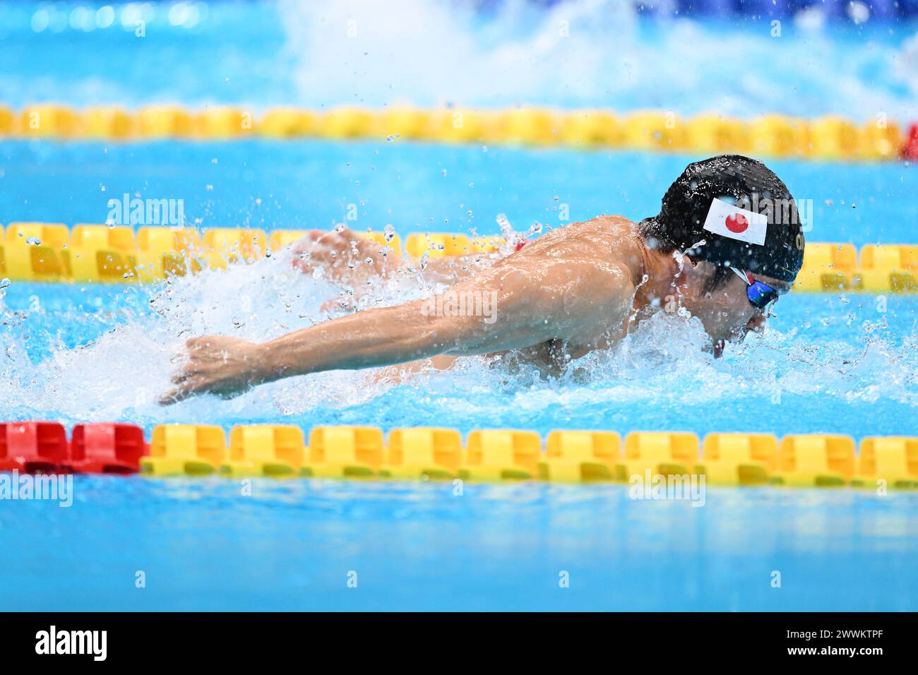 Tokyo Aquatics Centre, Tokyo, Japan. 24th Mar, 2024. Uchu Tomita, MARCH