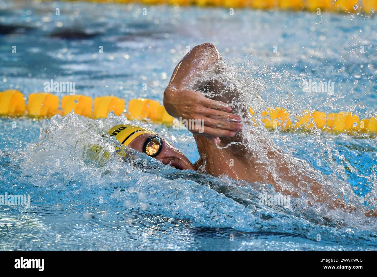 France's Paul Beaugrand competes during finals of the Giant Open ...
