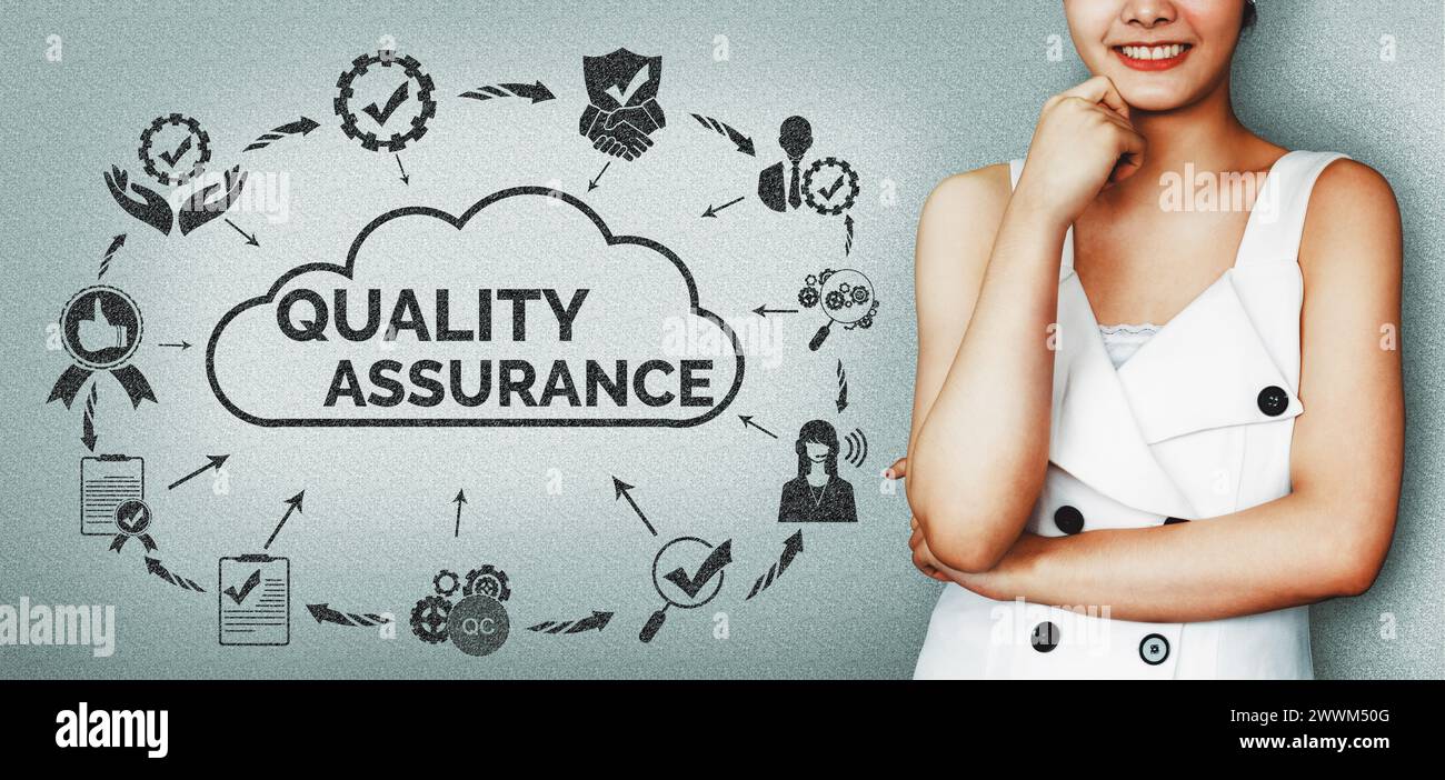 Quality Assurance and Quality Control Concept - Modern graphic ...