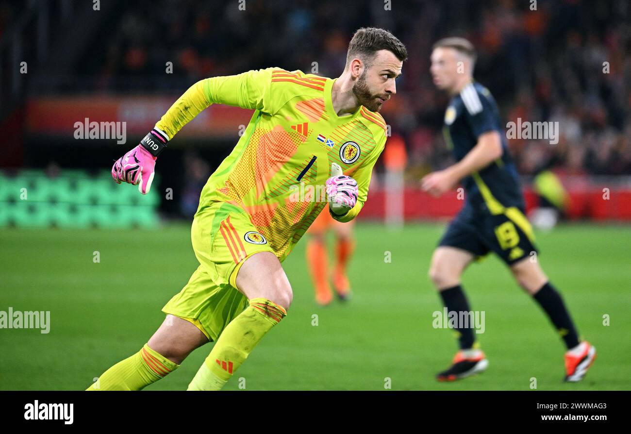 Football, international match, friendly match for Euro 2024, Amsterdam Arena, Netherlands
