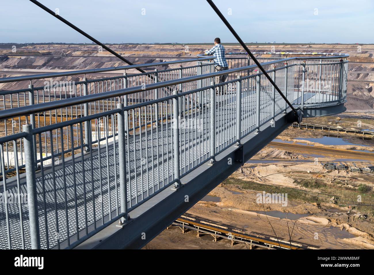 Aussichtspunkt Jackerath Tagebau Garzweiler Skywalk and Tagebau